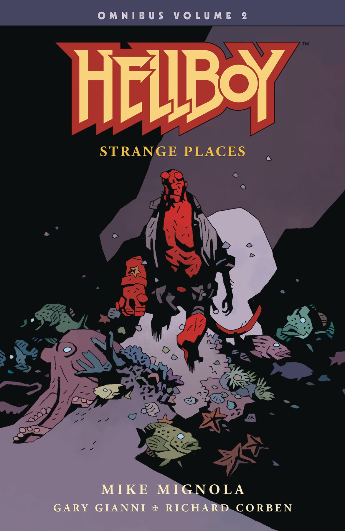 Book Cover of Hellboy: Omnibus Volume 2 - Strange Places